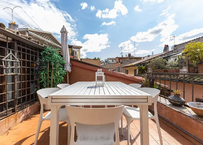 Navona Historic Lovely Terrace 公寓 罗马